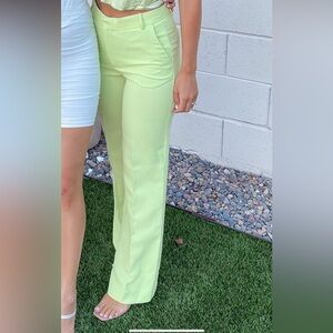 Green Zara Pants